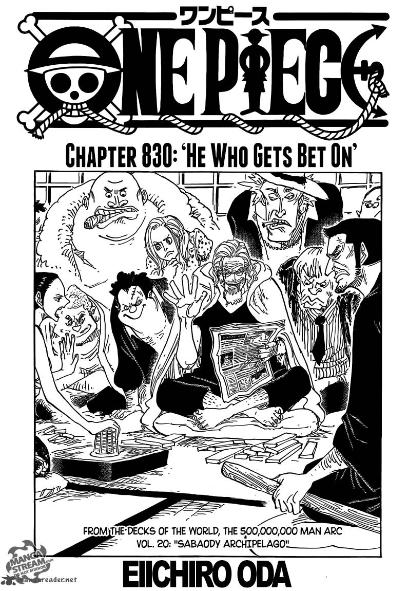 One Piece 830 1