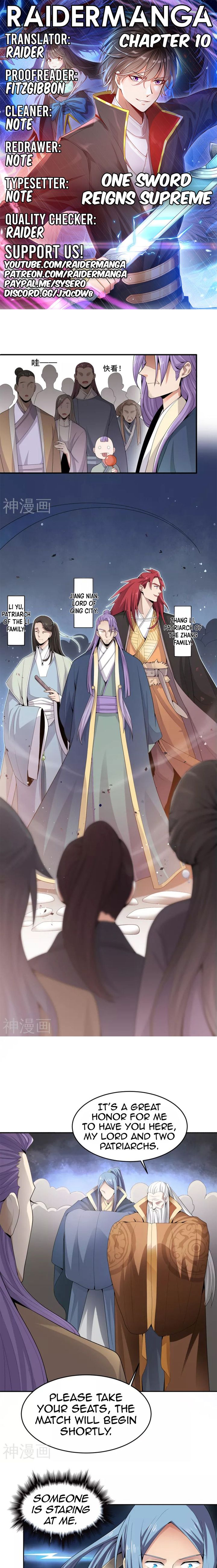 One Sword Reigns Supreme 10 1