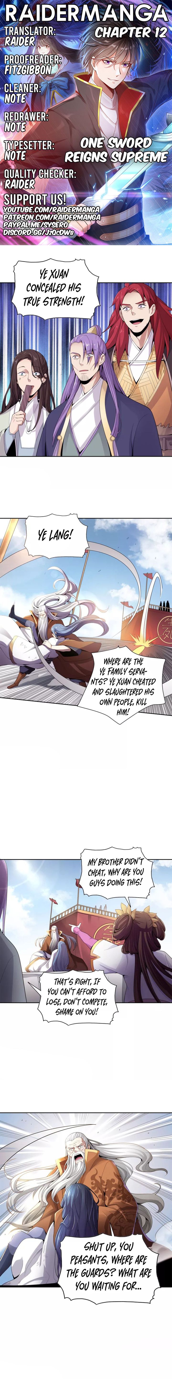 One Sword Reigns Supreme 12 1