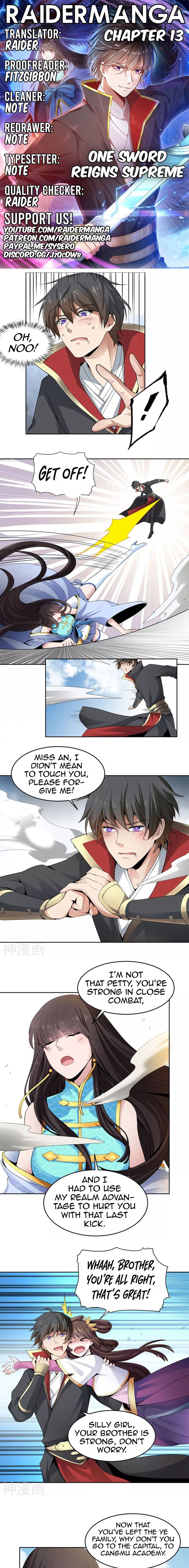 One Sword Reigns Supreme 14 1