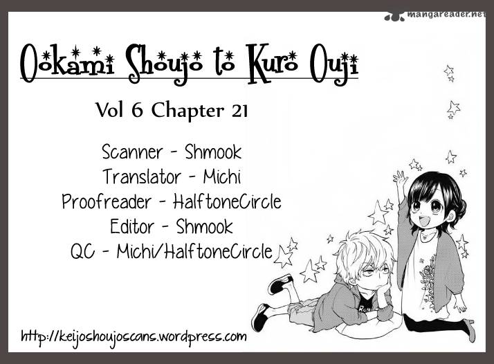 Ookami Shoujo To Kuro Ouji 21 1