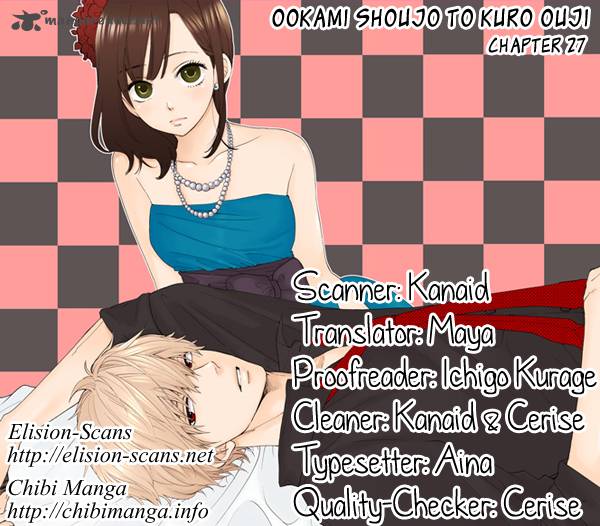 Ookami Shoujo To Kuro Ouji 27 1