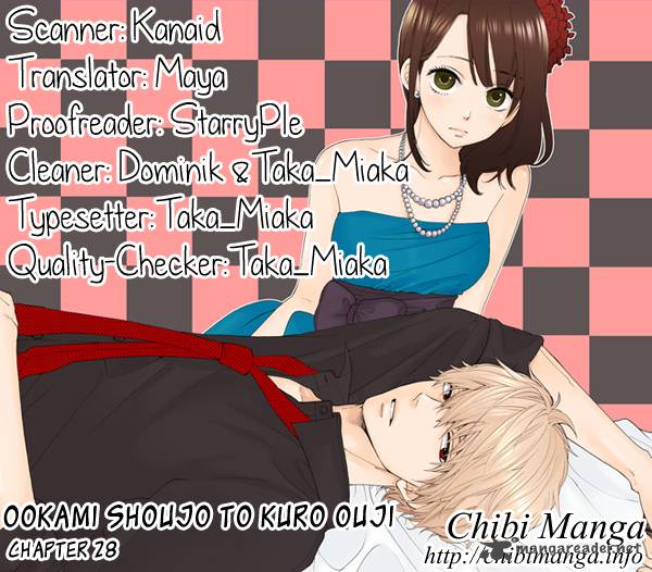 Ookami Shoujo To Kuro Ouji 28 1