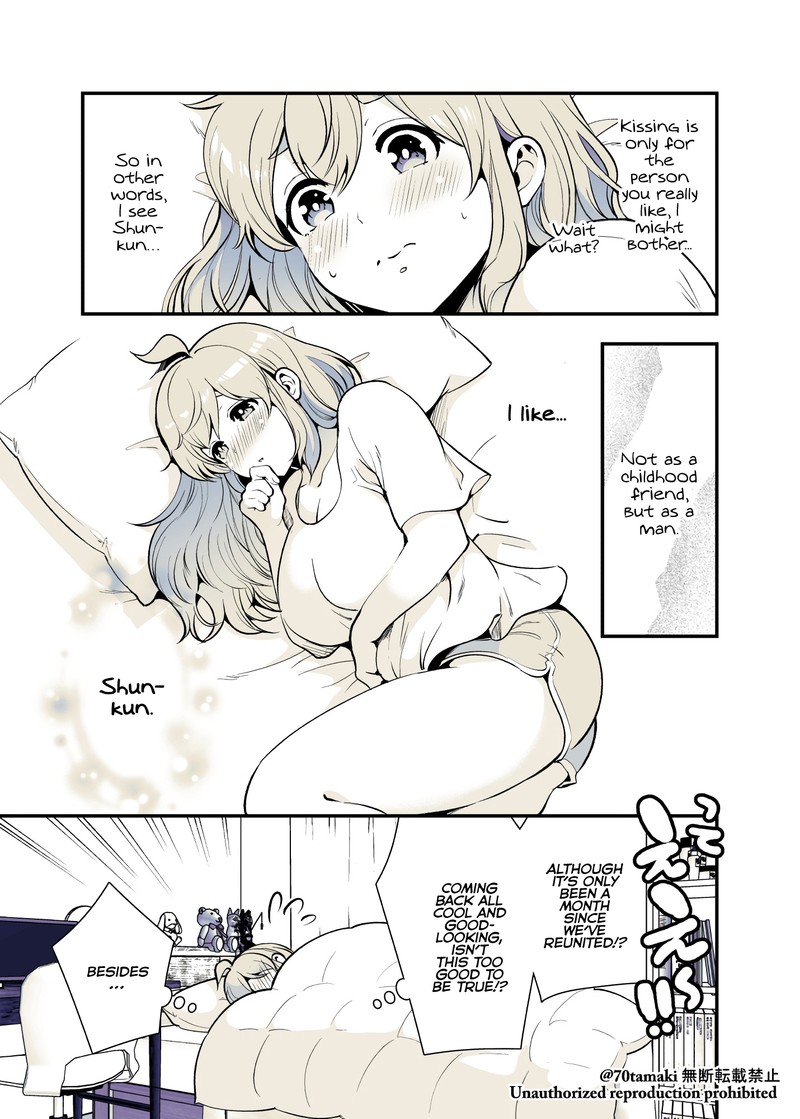 Osananajimi Ga Hisabisa Ni Saikai Shitara Otagai Kyonyuu Ni Natteta 31 3