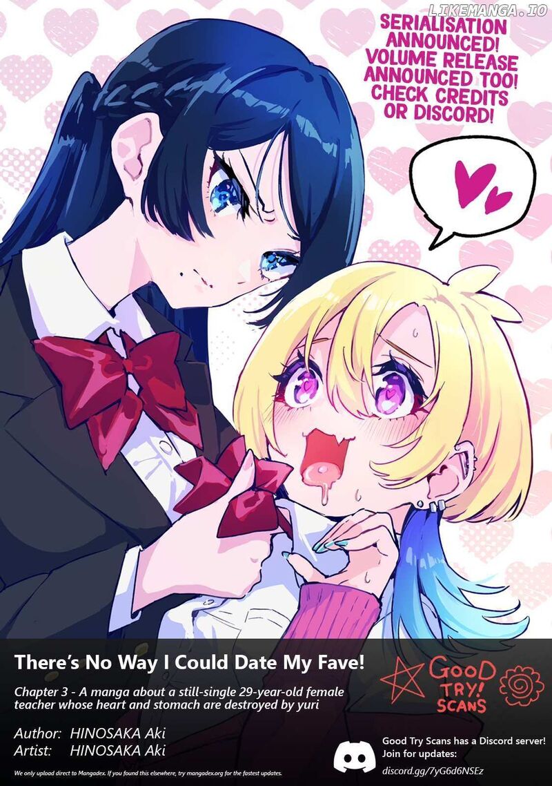 Oshi To No Yuri Wa Arienai 3 1