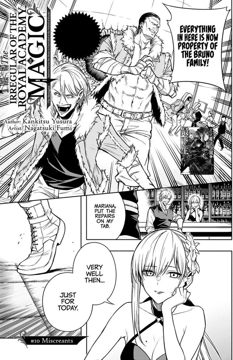Ouritsu Mahou Gakuen No Saikasei Hinkongai Agari No Saikyou Mahoushi Kizoku Darake No Gakuen De Musou Suru 10 1