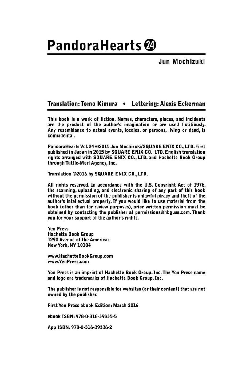 Pandora Hearts 104 110