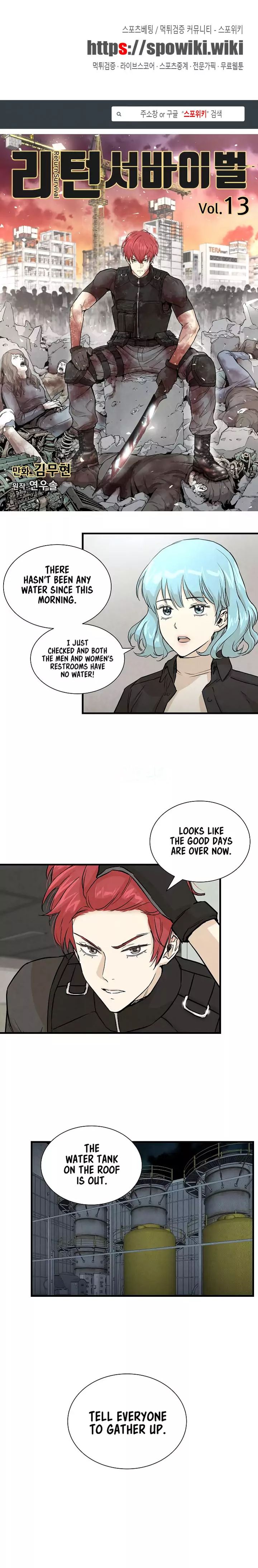 Return Survival 13 1