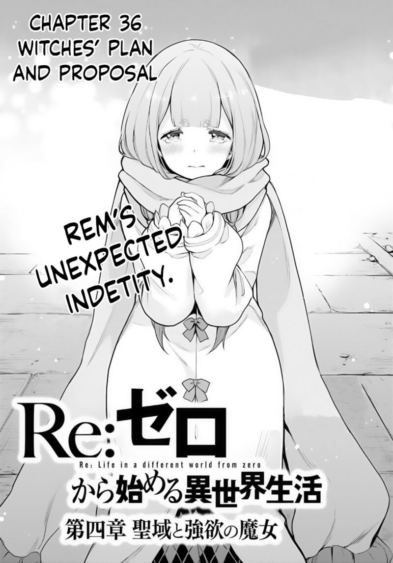 Rezero Kara Hajimeru Isekai Seikatsu Dai 4 Shou SeIIki To Gouyoku No Majo 36 1