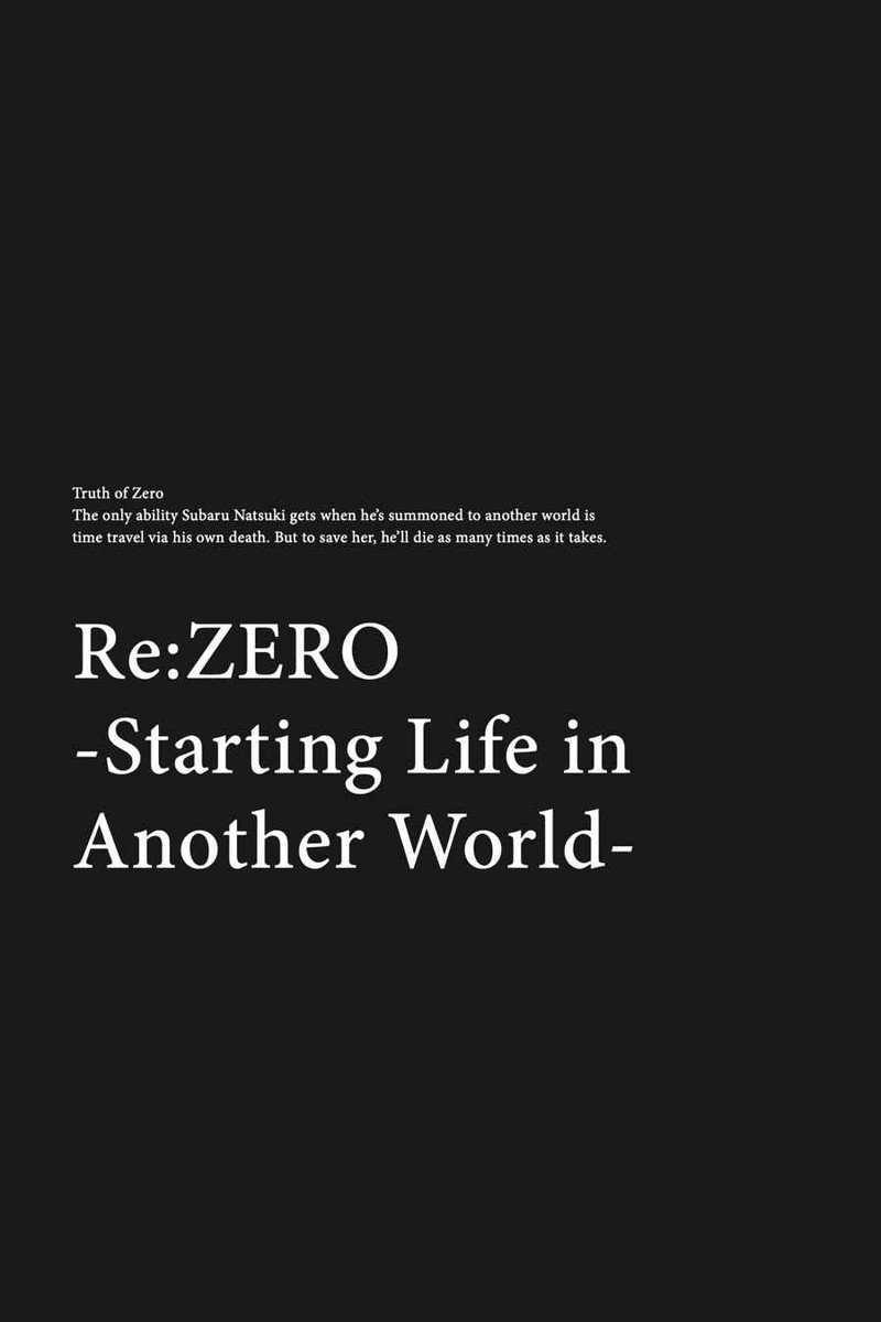 Rezero Kara Hajimeru Isekai Seikatsu Daisanshou Truth Of Zero 39 34