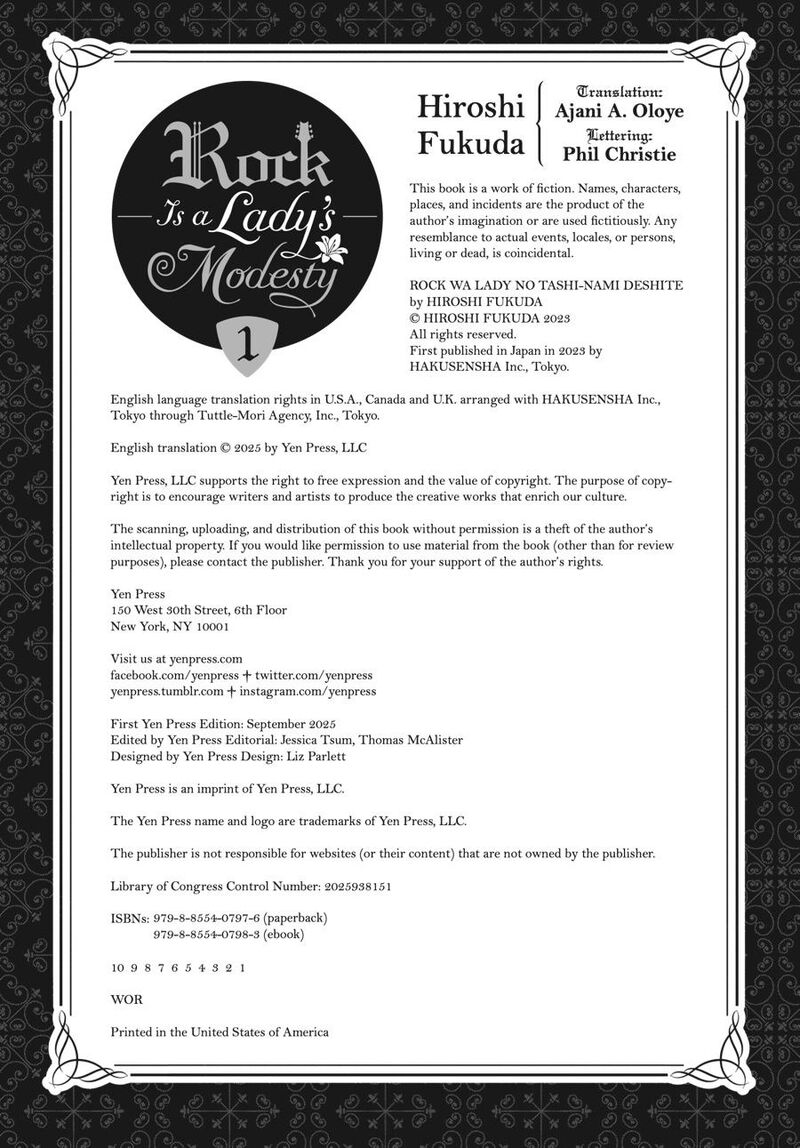 Rock Wa Lady No Tashinami Deshite 5 28