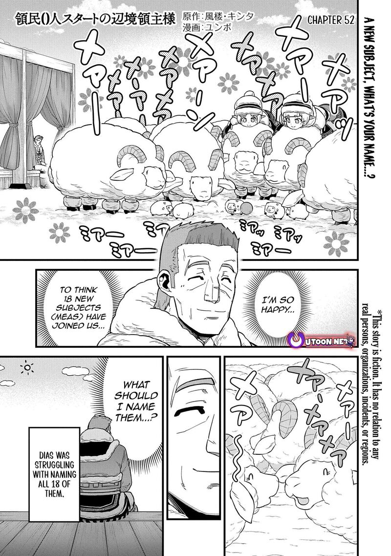 Ryoumin 0 Nin Start No Henkyou Ryoushusama 52 1