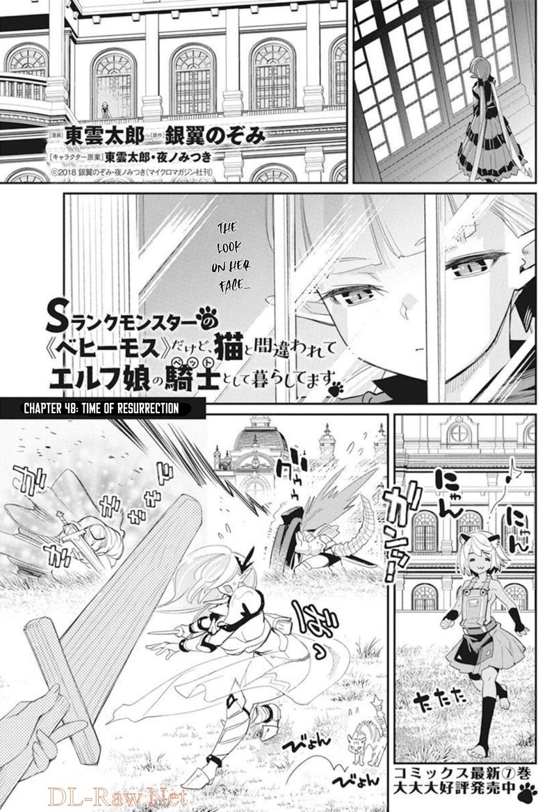S Rank Monster No Behemoth Dakedo Neko To Machigawarete Erufu Musume No Kishi Pet Toshite Kurashitemasu 48 1