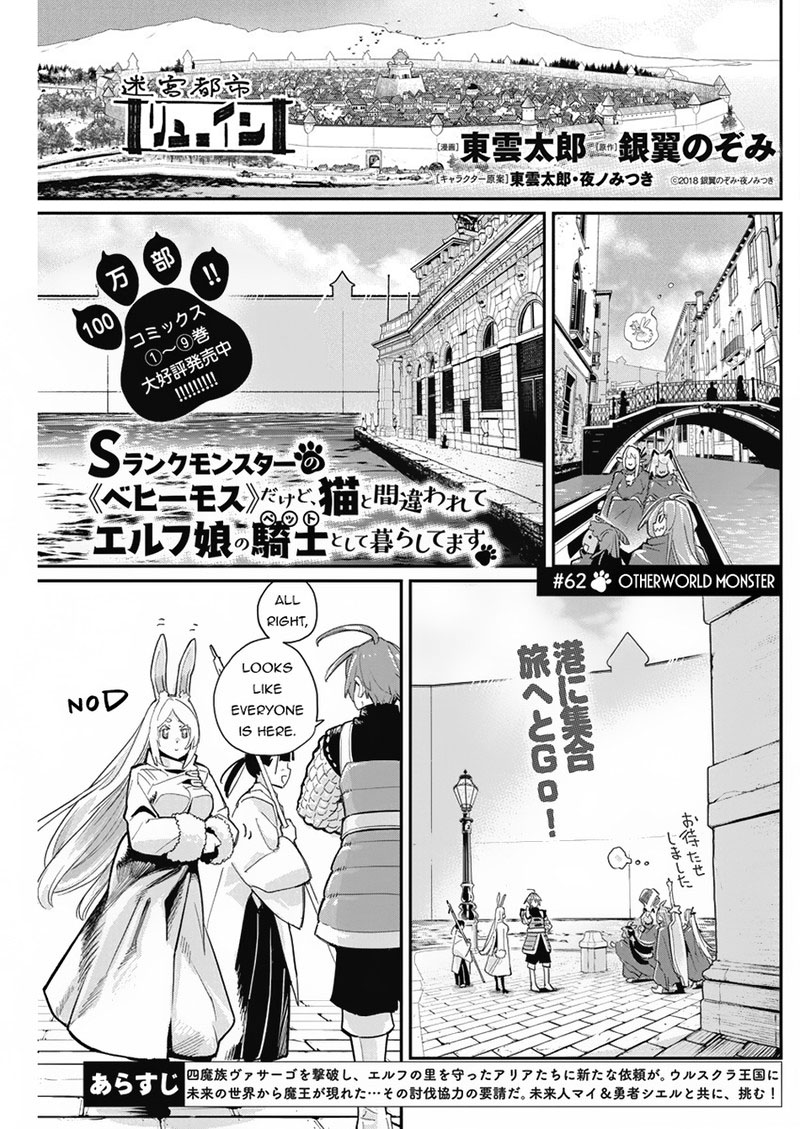 S Rank Monster No Behemoth Dakedo Neko To Machigawarete Erufu Musume No Kishi Pet Toshite Kurashitemasu 62 1