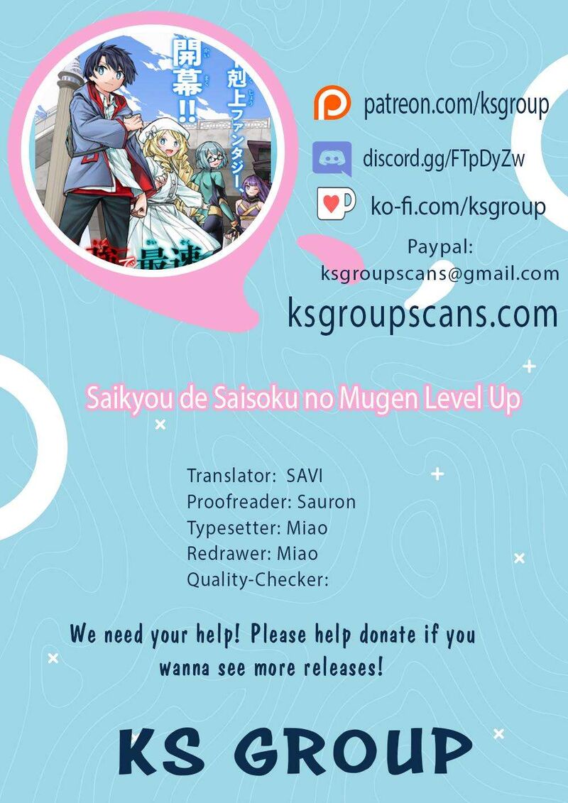 Saikyou De Saisoku No Mugen Level Up 44 1