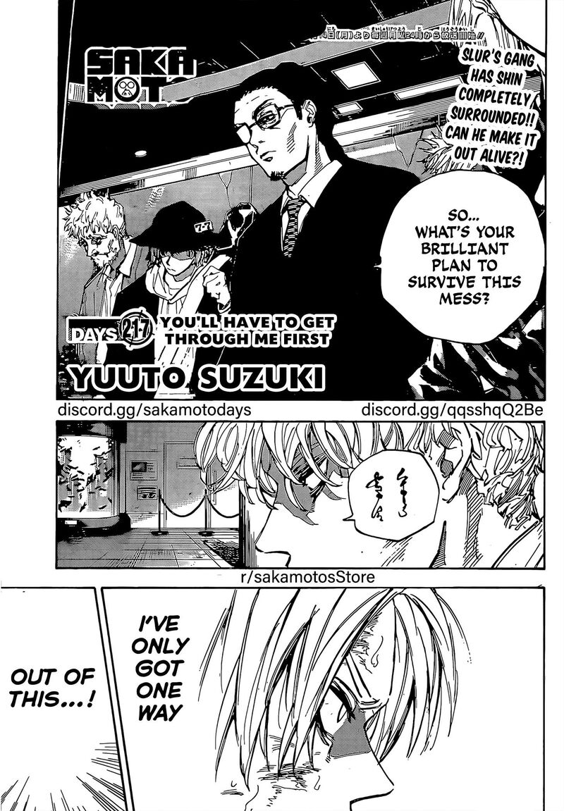 Sakamoto Days 217 1