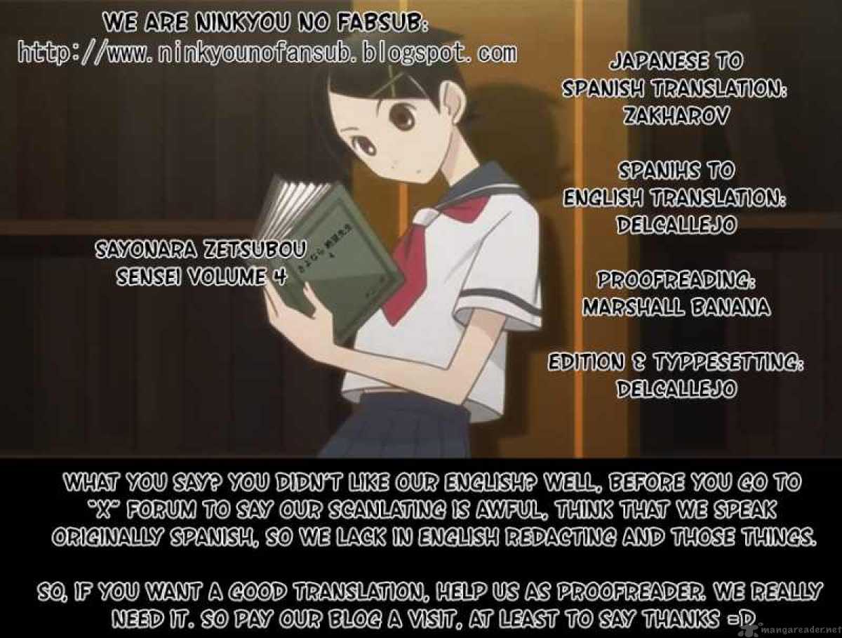 Sayonara Zetsubou Sensei 31 15