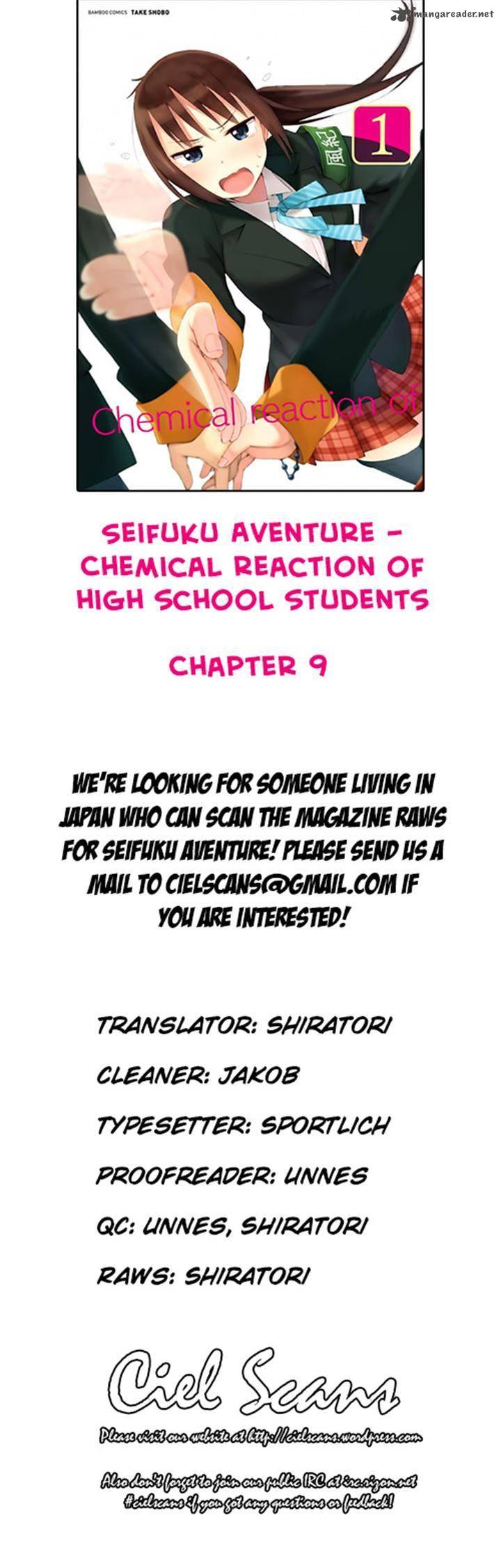 Seifuku Aventure Chemical Reaction Of High School Students 9 10