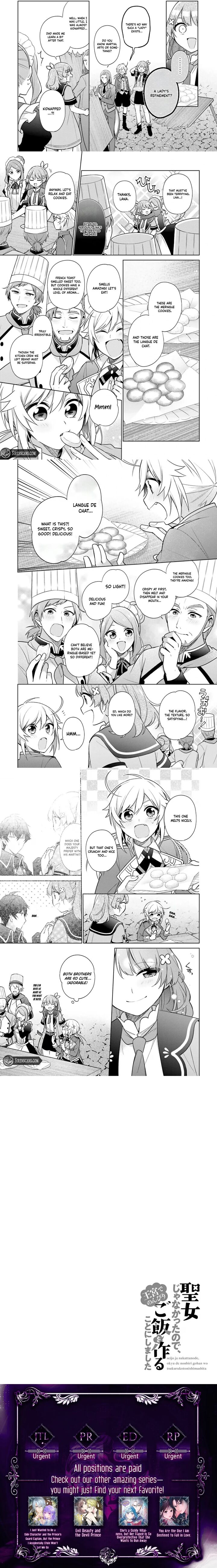 Seijo Ja Nakatta No De Oukyuu De Nonbiri Gohan Wo Tsukuru Koto Ni Shimashita 26 4