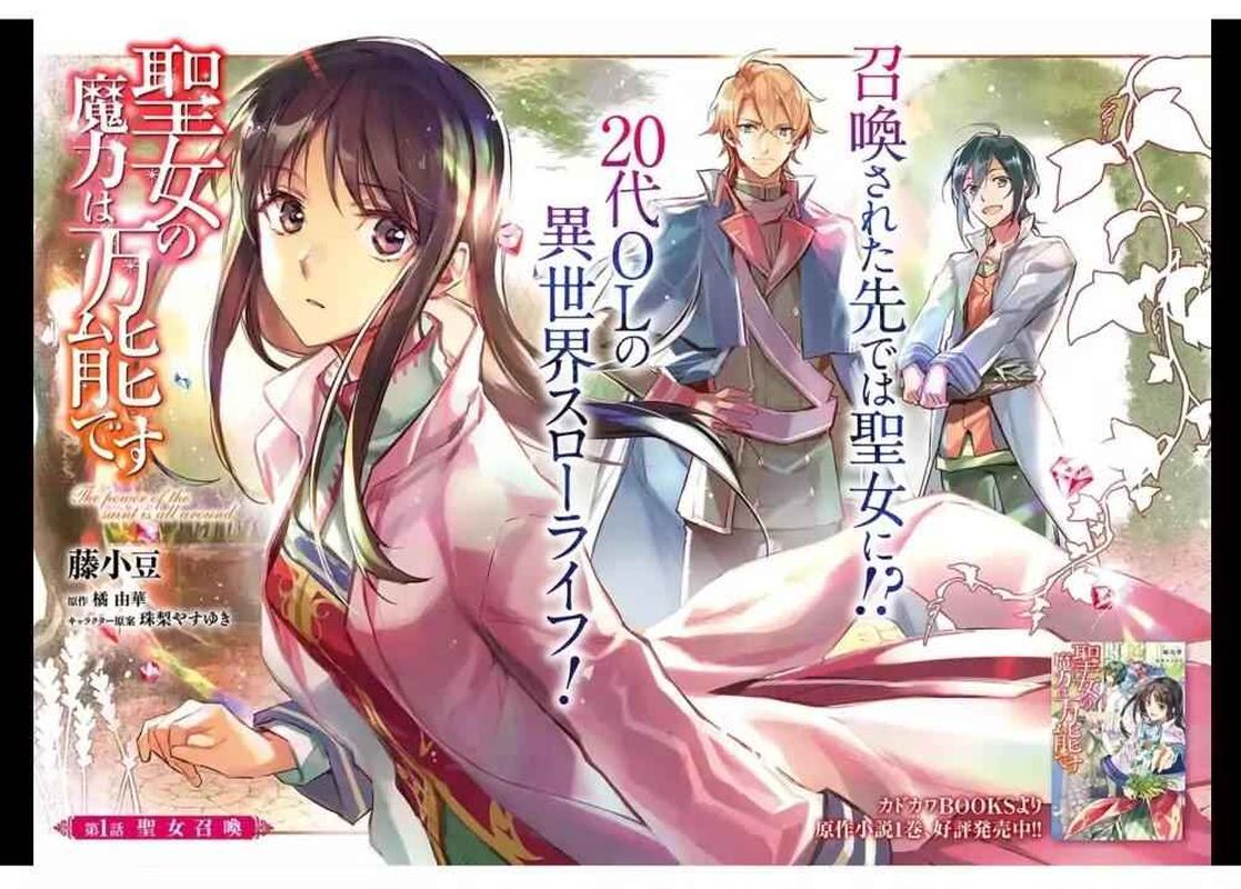 Seijo No Maryoku Wa Bannou Desu 1 3
