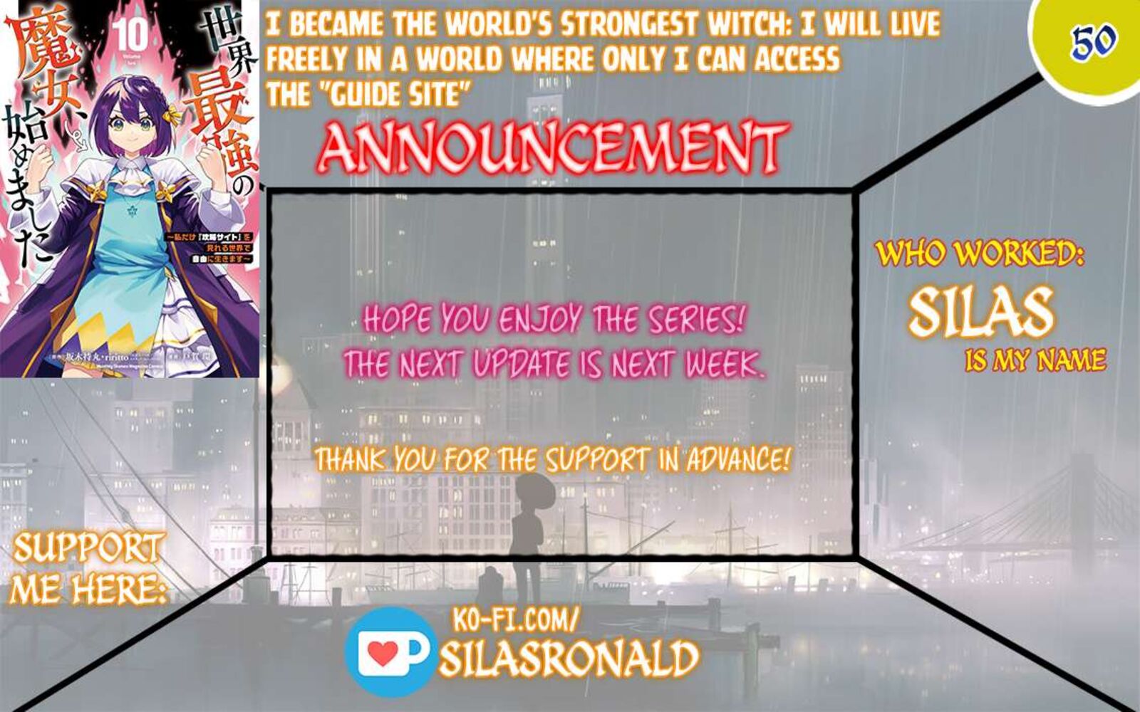 Sekai Saikyou No Majo Hajimemashita Watashidake Kouryaku Saito Wo Mireru Sekai De Jiyuu Ni Ikimasu 50 1