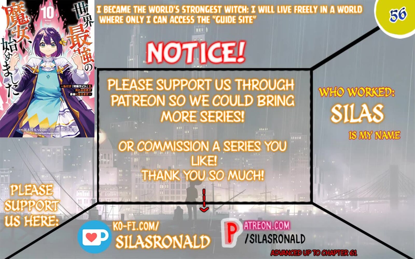 Sekai Saikyou No Majo Hajimemashita Watashidake Kouryaku Saito Wo Mireru Sekai De Jiyuu Ni Ikimasu 56 1