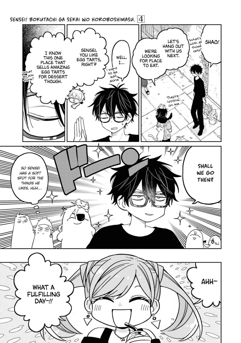 Sensei Bokutachi Ga Sekai Wo Horoboshimasu 23 29