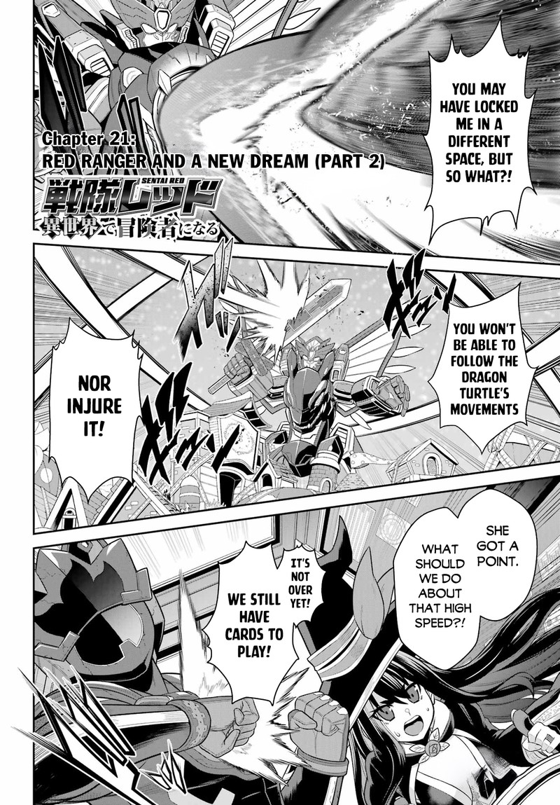 Sentai Red Isekai De Boukensha Ni Naru 21b 1