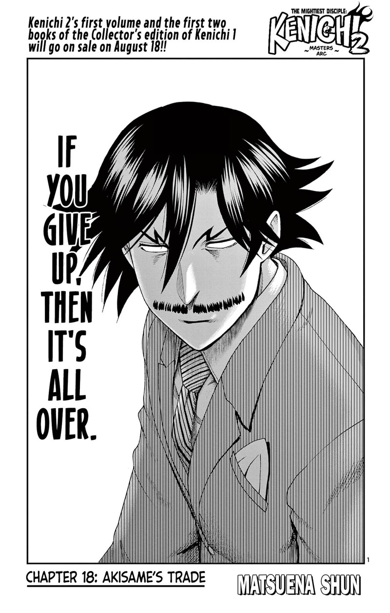 Shijou Saikyou No Deshi Kenichi 2 Tatsujin Hen 18 1