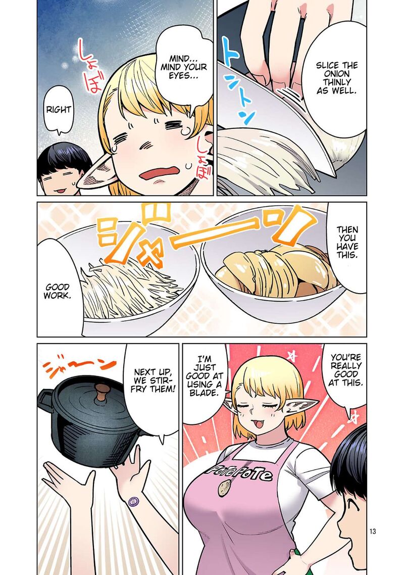 Shin Elf San Wa Yaserarenai 24 14