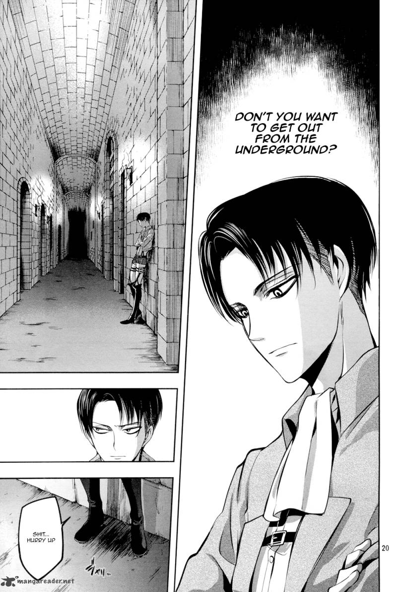 Shingeki No Kyojin Birth Of Levi Kuinaki Sentaku 5 20