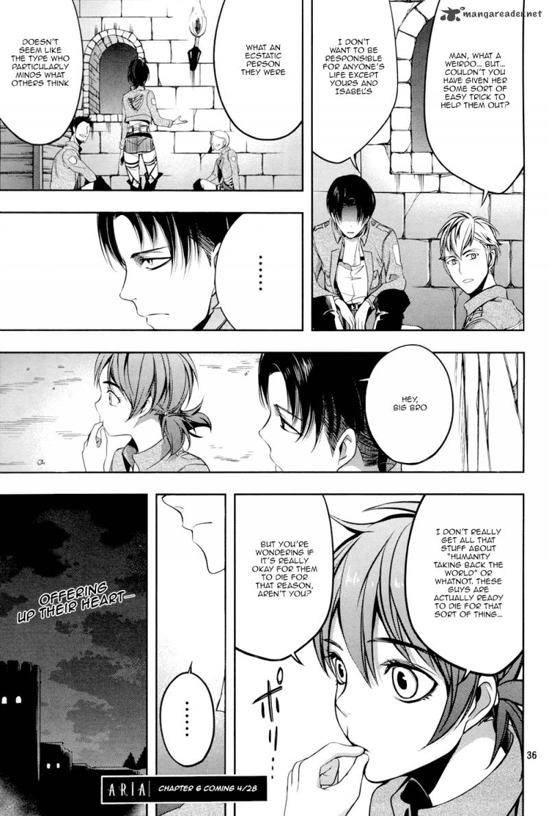 Shingeki No Kyojin Birth Of Levi Kuinaki Sentaku 5 36