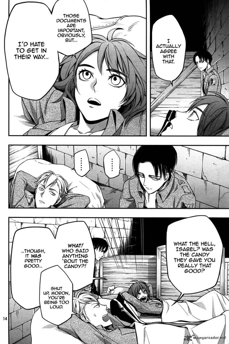 Shingeki No Kyojin Birth Of Levi Kuinaki Sentaku 6 15