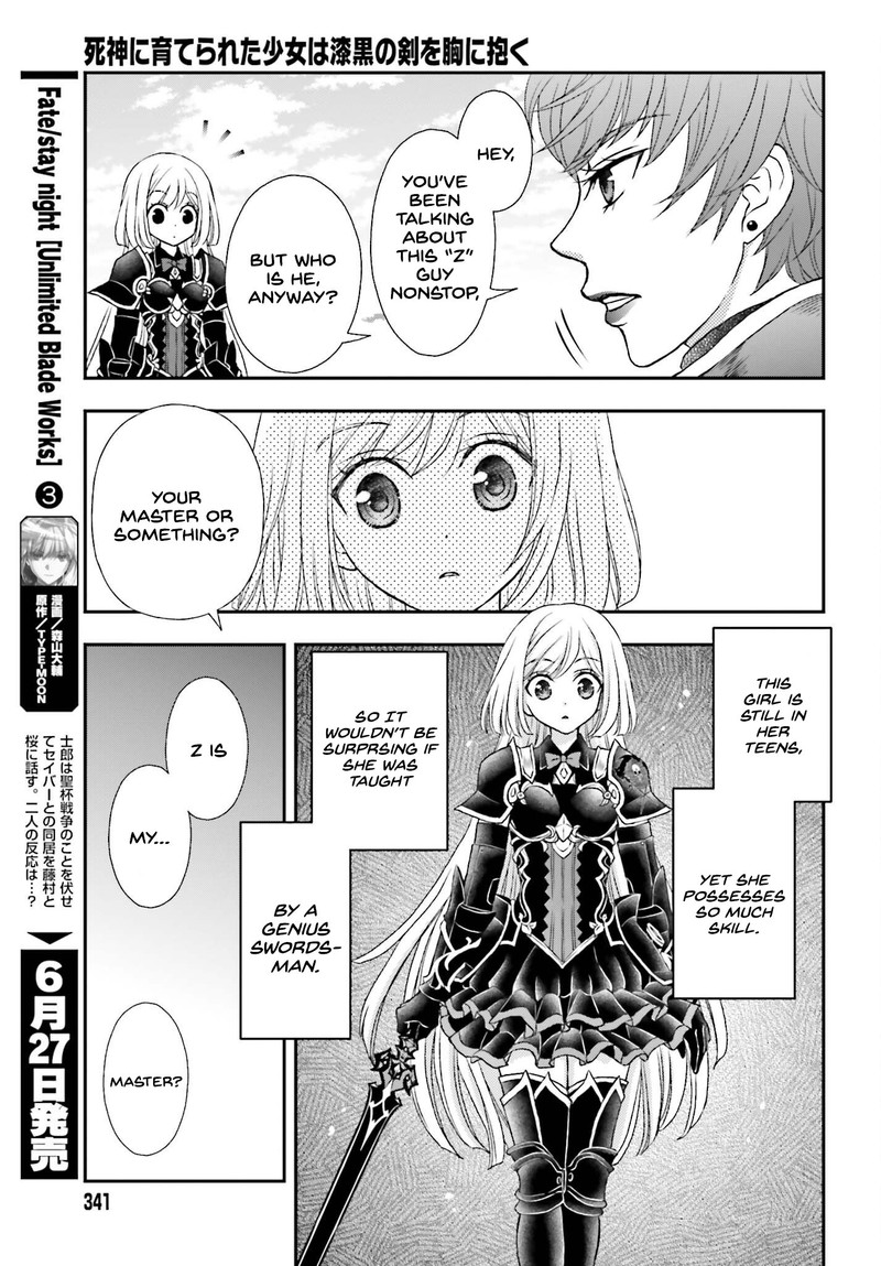 Shinigami Ni Sodaterareta Shoujo Wa Shikkoku No Tsurugi Wo Mune Ni Idaku 38 13