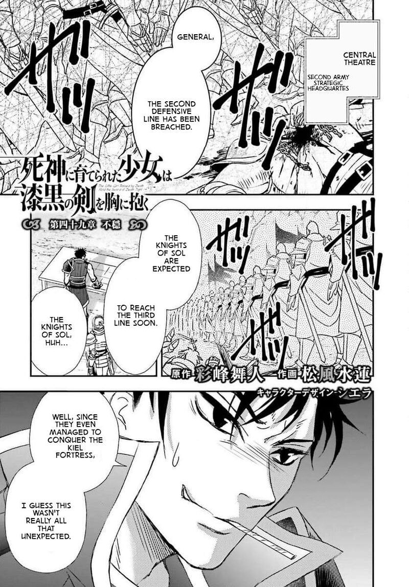 Shinigami Ni Sodaterareta Shoujo Wa Shikkoku No Tsurugi Wo Mune Ni Idaku 48 19