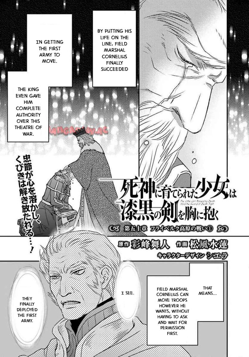 Shinigami Ni Sodaterareta Shoujo Wa Shikkoku No Tsurugi Wo Mune Ni Idaku 49 3