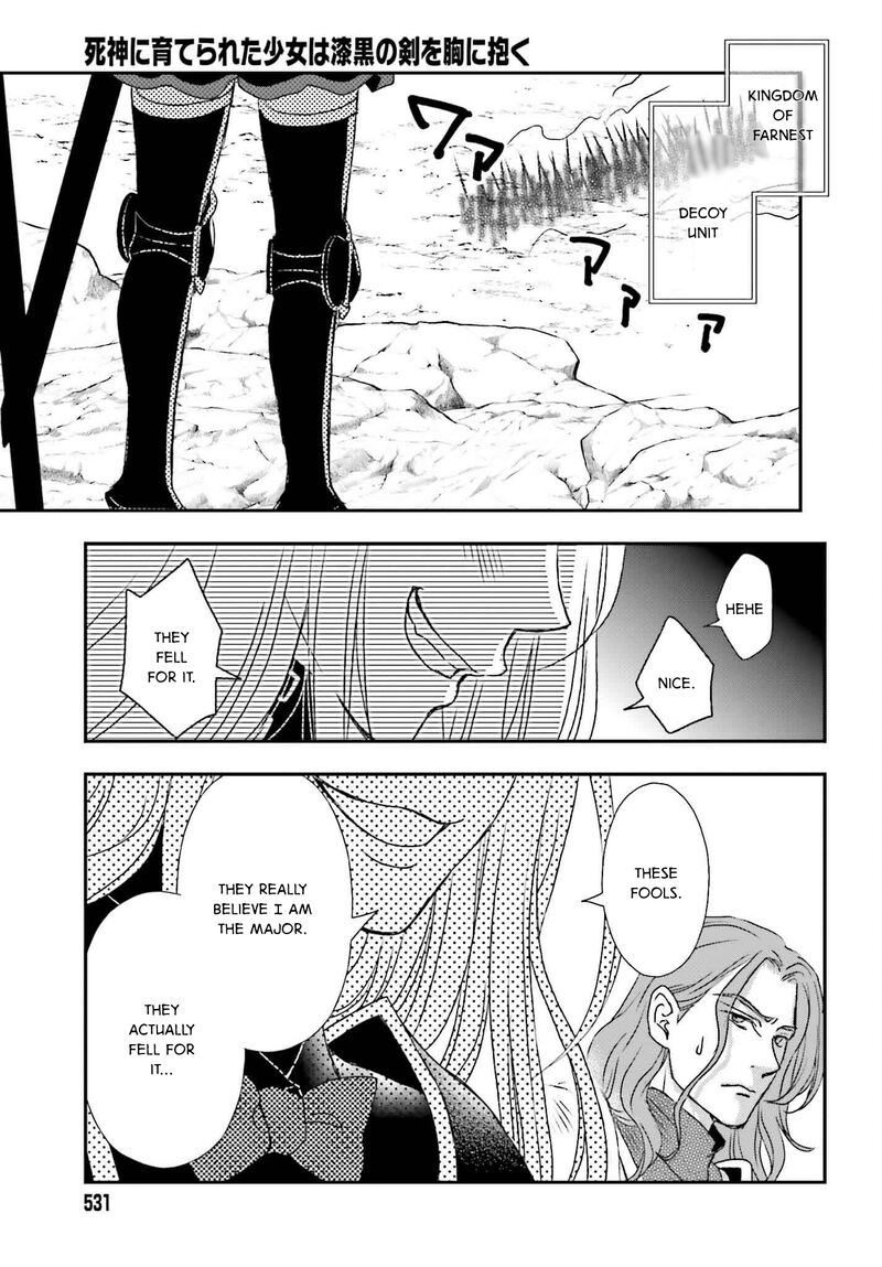 Shinigami Ni Sodaterareta Shoujo Wa Shikkoku No Tsurugi Wo Mune Ni Idaku 50 27