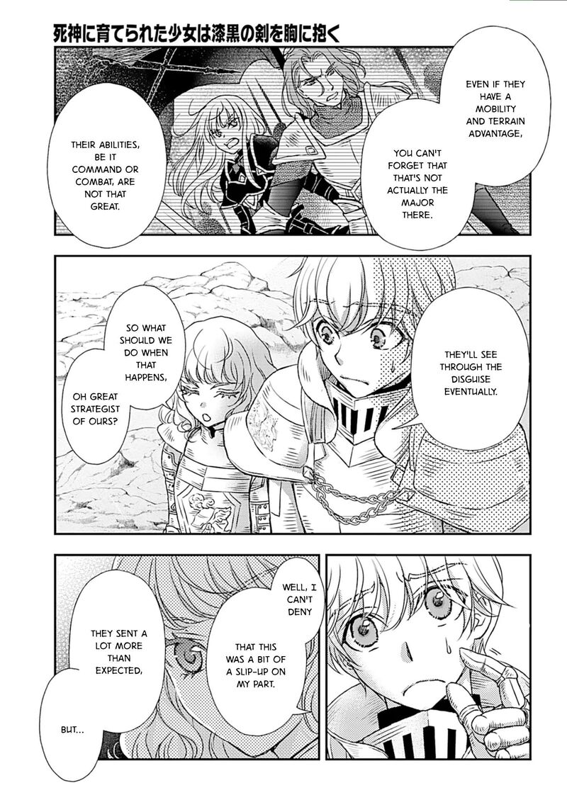Shinigami Ni Sodaterareta Shoujo Wa Shikkoku No Tsurugi Wo Mune Ni Idaku 51 9