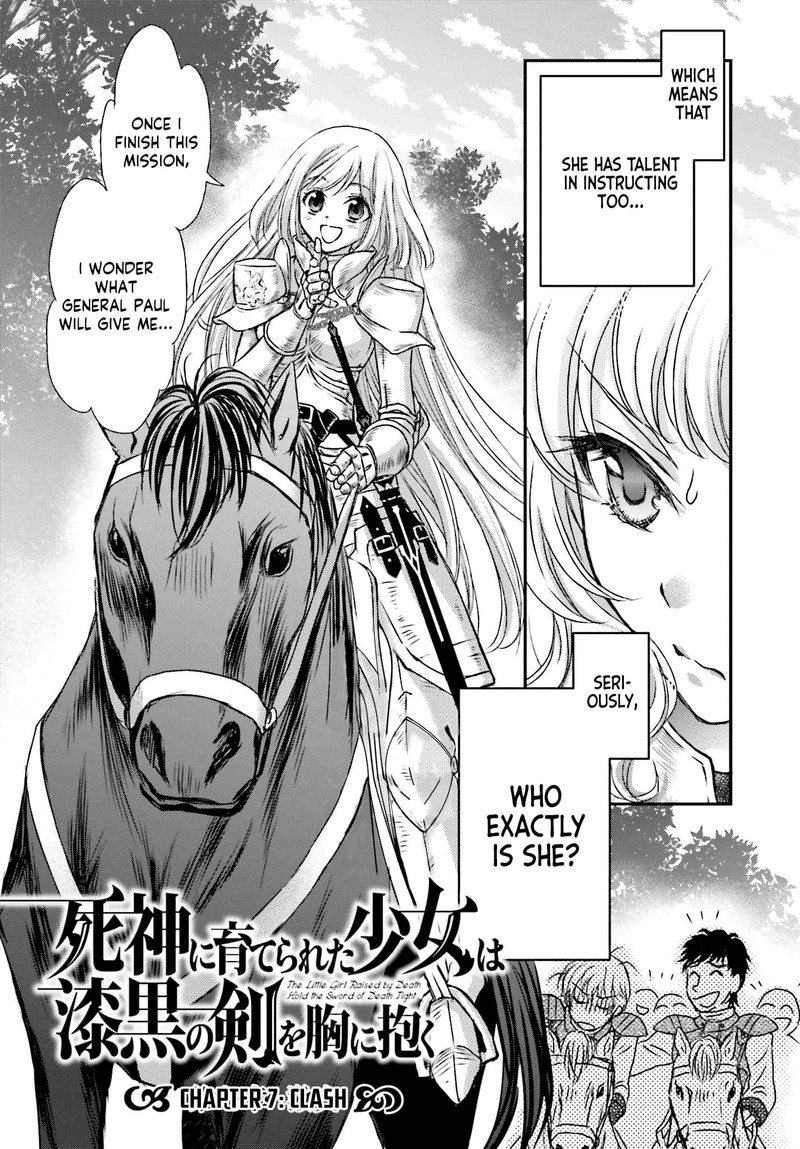 Shinigami Ni Sodaterareta Shoujo Wa Shikkoku No Tsurugi Wo Mune Ni Idaku 7 4