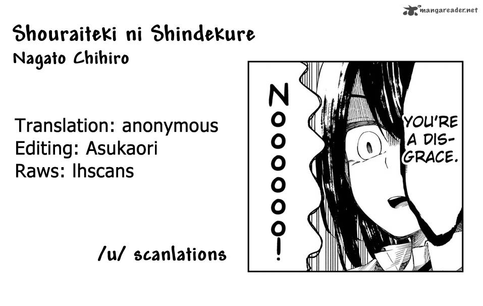 Shouraiteki Ni Shinde Kure 8 26