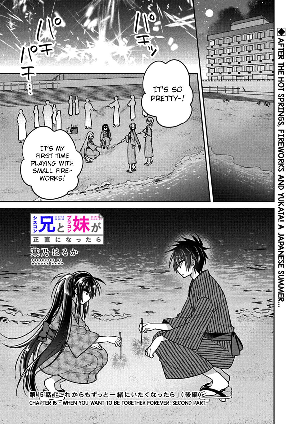 Siscon Ani To Brocon Imouto Ga Shoujiki Ni Nattara 15 9