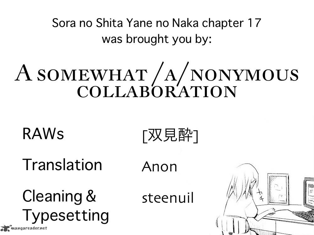 Sora No Shita Yane No Naka 17 9