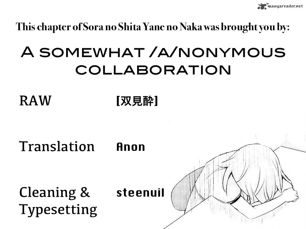 Sora No Shita Yane No Naka 18 9