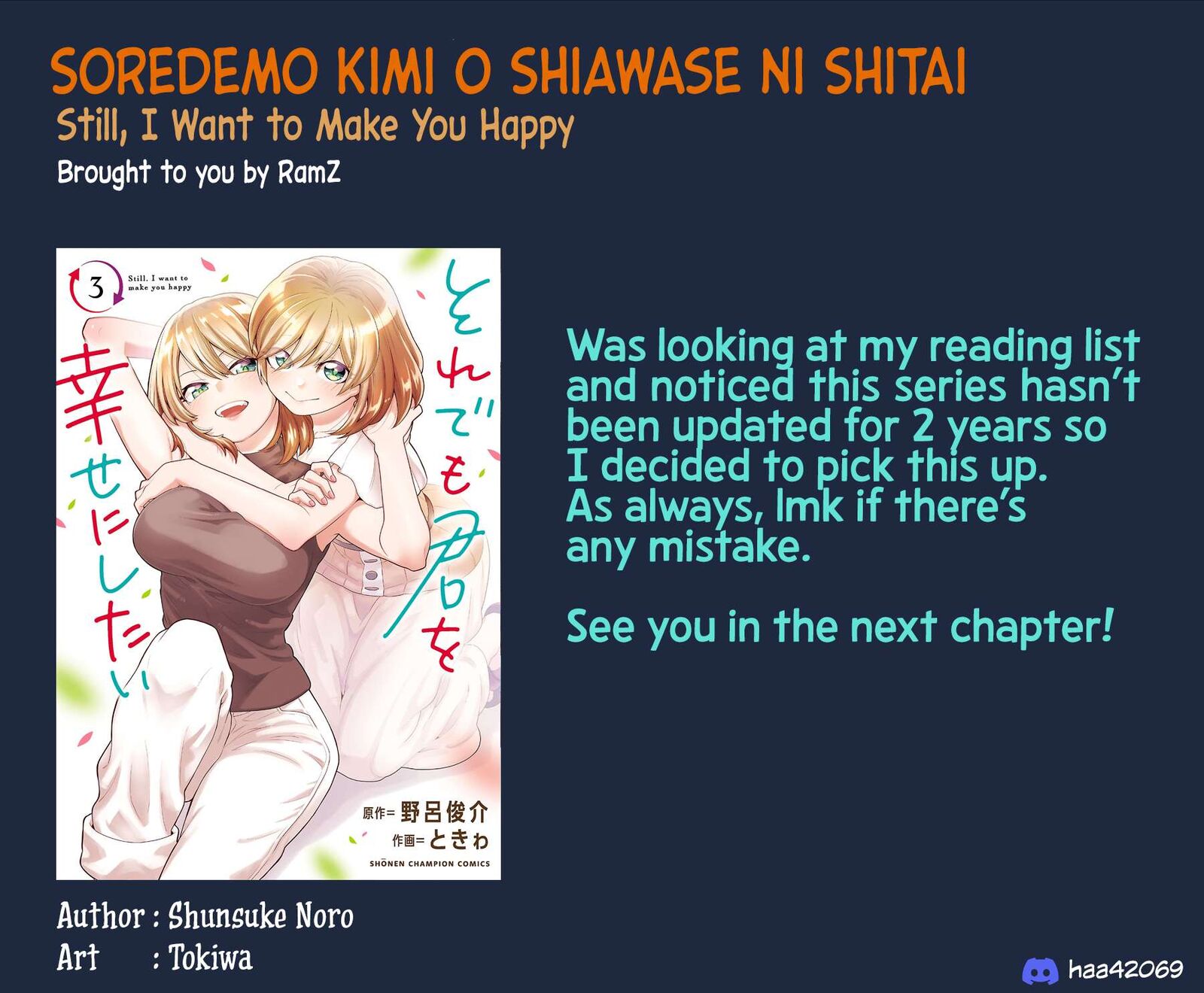 Soredemo Kimi Wo Shiawaseni Shitai 20 13