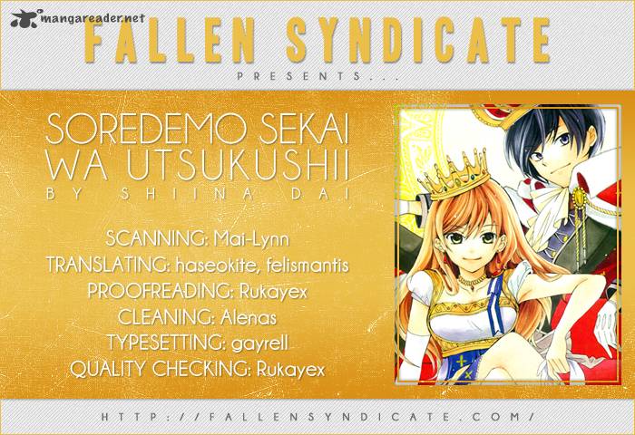 Soredemo Sekai Wa UtsukushII 28 2