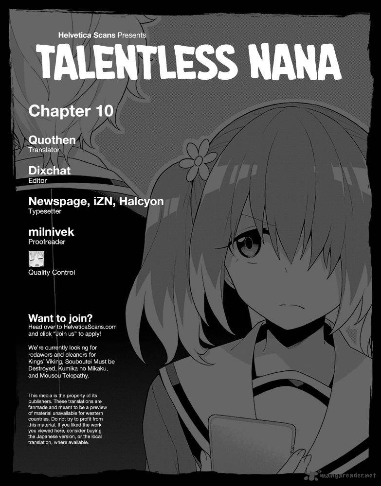 Talentless Nana 10 1