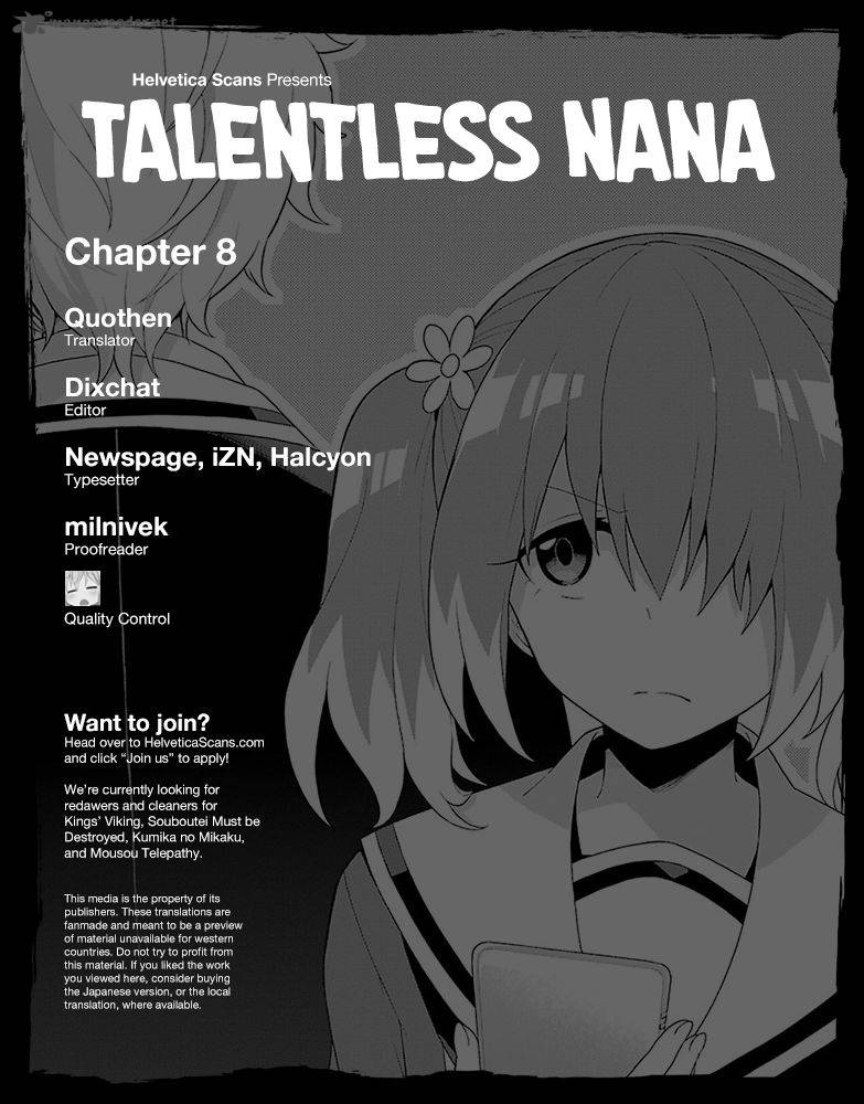 Talentless Nana 8 1