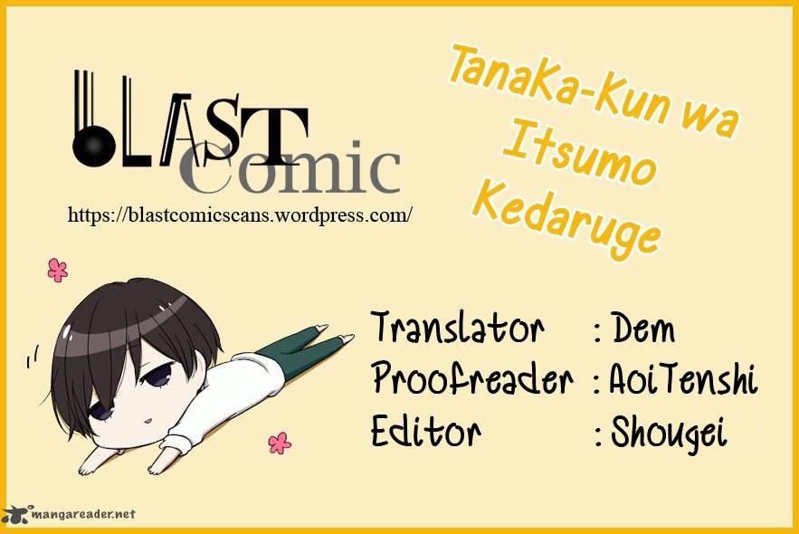 Tanaka Kun Wa Itsumo Kedaruge 20 1