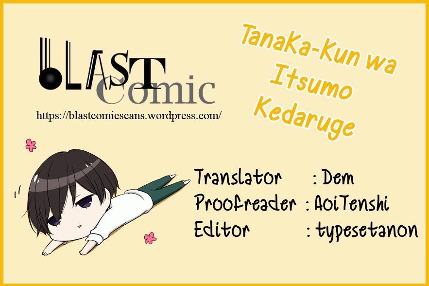 Tanaka Kun Wa Itsumo Kedaruge 50 1