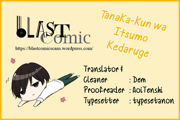 Tanaka Kun Wa Itsumo Kedaruge 68 13
